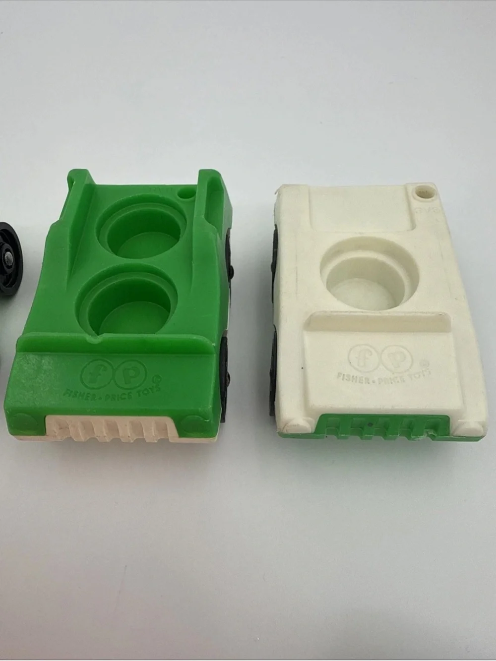 Vintage Fisher Price Little People Vehicles Jeep Plane Train Cars Toy Lot Of 9